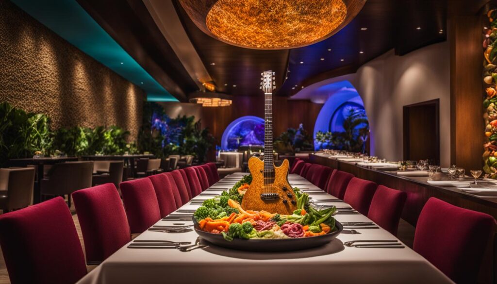 gastronomía Hard Rock Punta Cana
